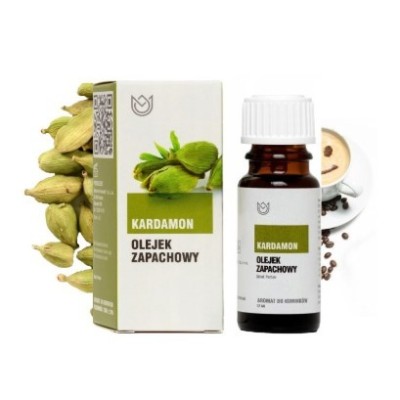 OLEJEK ZAPACHOWY eteryczny KARDAMON nasiona kardamonu 10ml