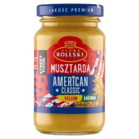 Roleski MUSZTARDA AMERICAN CLASSIC Yellow ŁAGODNA 200G