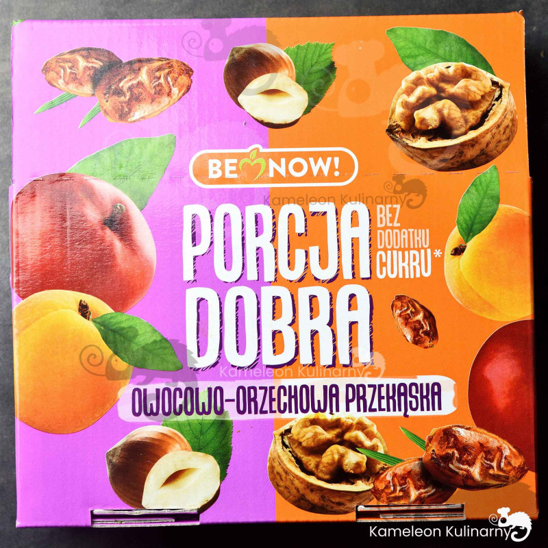 PORCJA DOBRA PRZEKĄSKA OWOCOWO-ORZECHOWA daktyl jabłko orzechy cynamon 20g