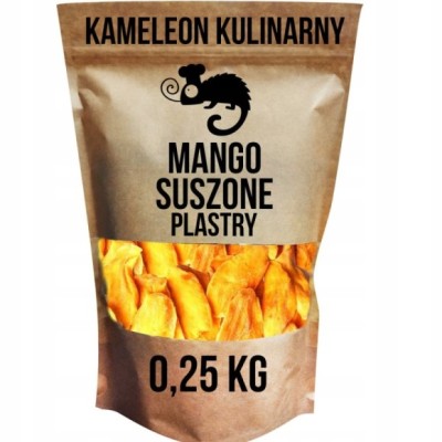 KAMELEON KULINARNY MANGO SUSZONE 250g bez dodatku cukru