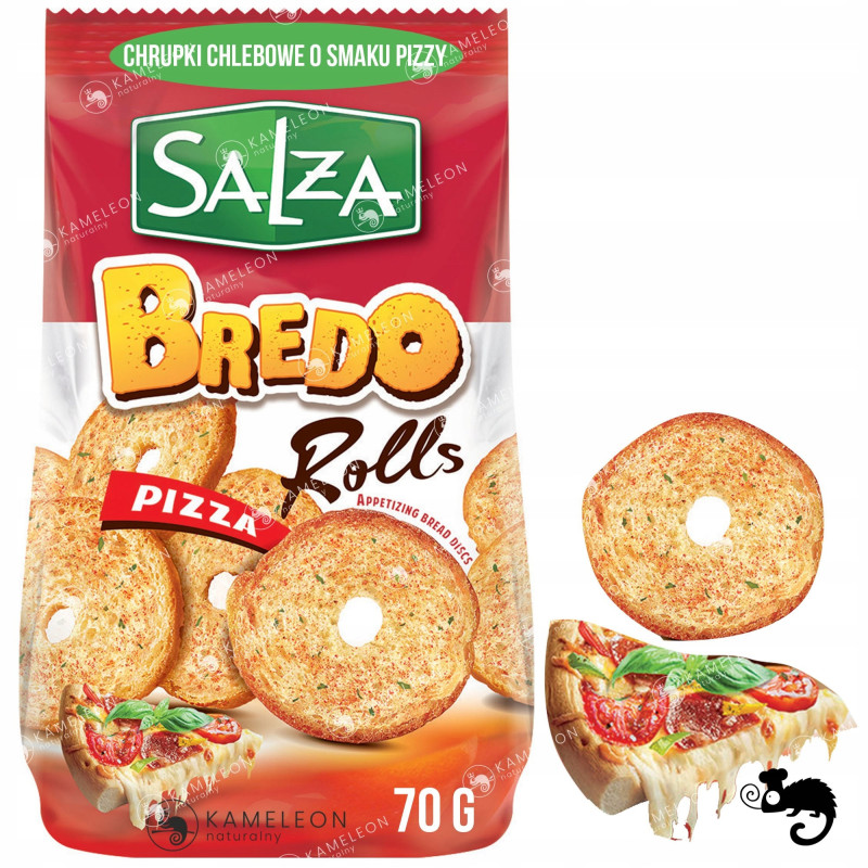 SALZA PRZEKĄSKI BREDO ROLLS MIX SMAKÓW Szpinak Grzyby Sól Pizza x12 0,84KG