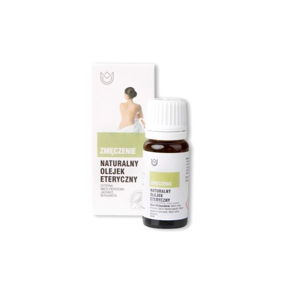 NATURALNY OLEJEK eteryczny ZMĘCZENIE mix 4 olejków