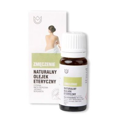 NATURALNY OLEJEK eteryczny ZMĘCZENIE mix 4 olejków