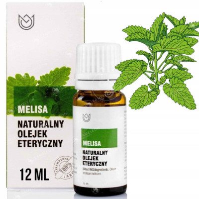 Naturalny OLEJEK ETERYCZNY MELISA Z MELISY 10ml