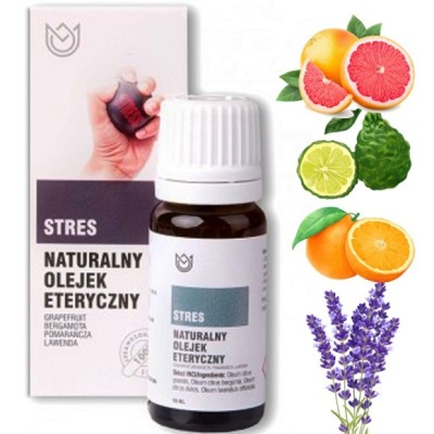 NATURALNY OLEJEK eteryczny NA STRES antystresowy relaks