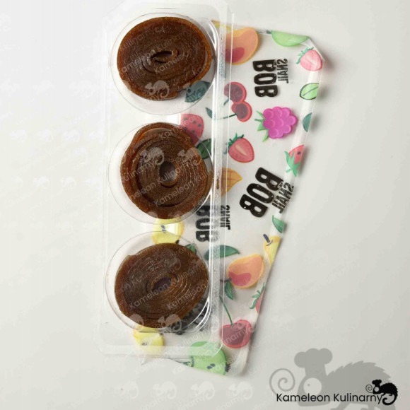 ŚLIMAK BOB SNAIL PRZEKĄSKA bez cukru glutenu JABŁKO-BORÓWKA 30G 5szt 150G ŚLIMAK BOB SNAIL PRZEKĄSKA bez cukru glutenu JABŁKO-BORÓWKA 30G 5szt 150G