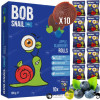 ŚLIMAK BOB SNAIL przekąska BEZ CUKRU JABŁKO BORÓWKA 10g x40 100G x4 0,4KG ŚLIMAK BOB SNAIL przekąska BEZ CUKRU JABŁKO BORÓWKA 10g x40 100G x4 0,4KG