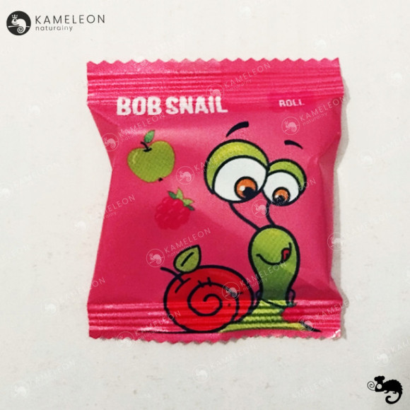 ŚLIMAK BOB SNAIL przekąska BEZ CUKRU JABŁKO MALINA 10g x40szt 100G x4 0,4KG ŚLIMAK BOB SNAIL przekąska BEZ CUKRU JABŁKO MALINA 10g x40szt 100G x4 0,4KG