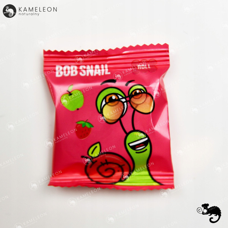 ŚLIMAK BOB SNAIL przekąska BEZ CUKRU JABŁKO TRUSKAWKA 10g x40 100G x4 0,4KG