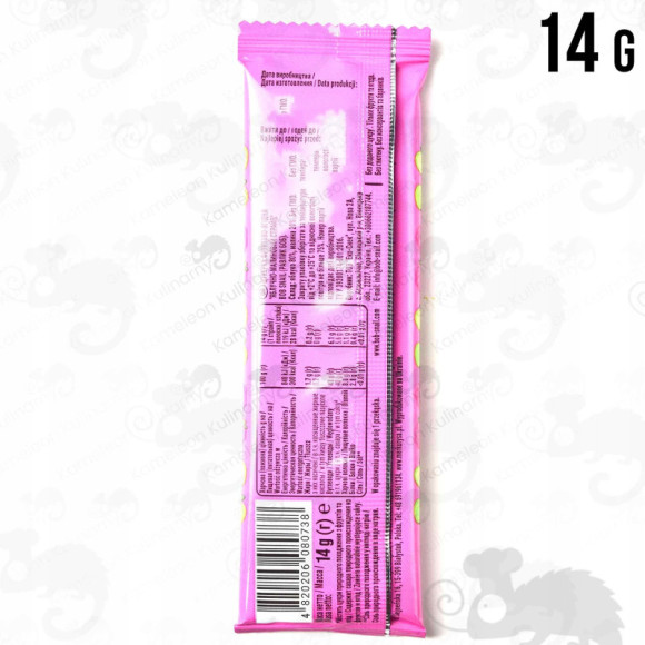 ŚLIMAK BOB SNAIL PRZEKĄSKA bez cukru JABŁKOWO-MALINOWA Jabłko Malina 14G ŚLIMAK BOB SNAIL PRZEKĄSKA bez cukru JABŁKOWO-MALINOWA Jabłko Malina 14G