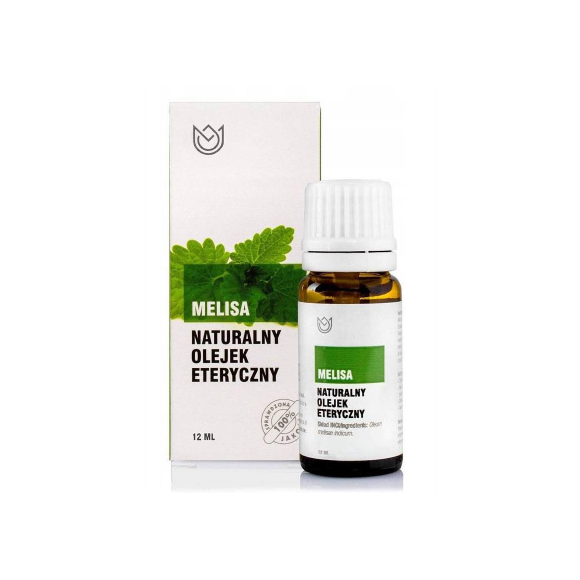 Naturalne aromaty OLEJEK ETERYCZNY NATURALNY MELISA spokój