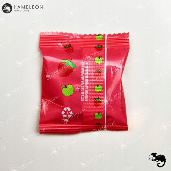 ŚLIMAK BOB SNAIL przekąska owocowa BEZ CUKRU JABŁKO TRUSKAWKA 10g x10 100G ŚLIMAK BOB SNAIL przekąska owocowa BEZ CUKRU JABŁKO TRUSKAWKA 10g x10 100G