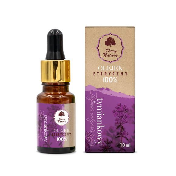 OLEJEK ETERYCZNY 100% TYMIANKOWY TYMIANEK 10ml inhalacje