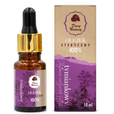 OLEJEK ETERYCZNY 100% TYMIANKOWY TYMIANEK 10ml inhalacje