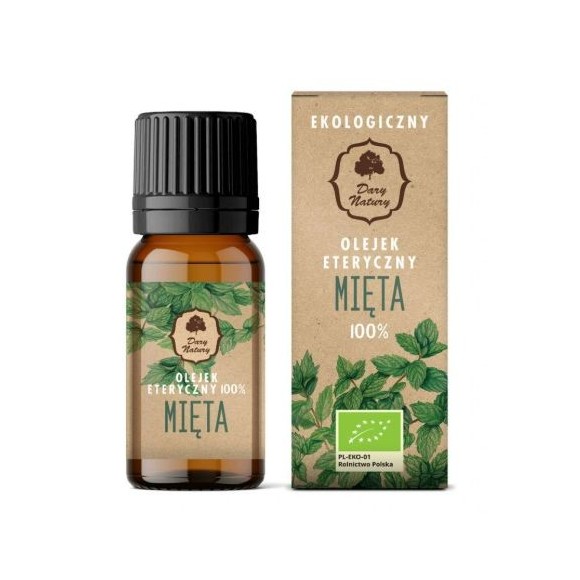 Dary Natury OLEJEK ETERYCZNY 100% MIĘTOWY MIĘTA PIEPRZOWA