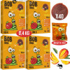ŚLIMAK BOB SNAIL przekąska owocowa BEZ CUKRU MANGO 100G x4 0,4KG 40szt x10g ŚLIMAK BOB SNAIL przekąska owocowa BEZ CUKRU MANGO 100G x4 0,4KG 40szt x10g