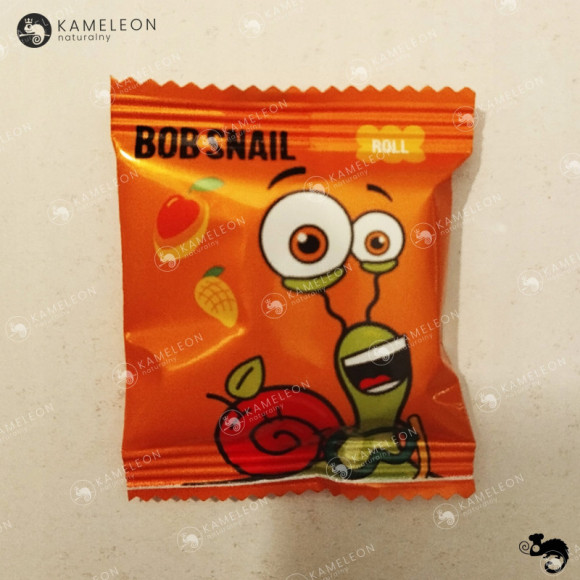 ŚLIMAK BOB SNAIL przekąska owocowa BEZ CUKRU MANGO 100G x4 0,4KG 40szt x10g ŚLIMAK BOB SNAIL przekąska owocowa BEZ CUKRU MANGO 100G x4 0,4KG 40szt x10g