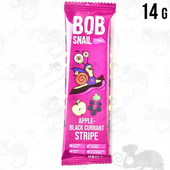 ŚLIMAK BOB SNAIL PRZEKĄSKA OWOCOWA bezCukru JABŁKO-PORZECZKA 14g x30 0,42KG ŚLIMAK BOB SNAIL PRZEKĄSKA OWOCOWA bezCukru JABŁKO-PORZECZKA 14g x30 0,42KG