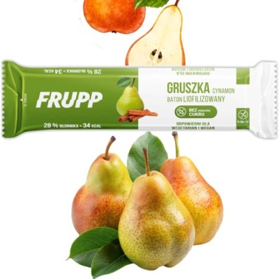 Celiko FRUPP GRUSZKA CYNAMON BATON LIOFILIZOWANY bez cukru