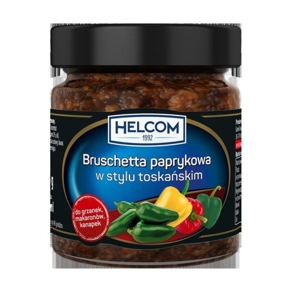 Helcom BRUSCHETTA PAPRYKOWA W STYLU TOSKAŃSKIM do makaronów