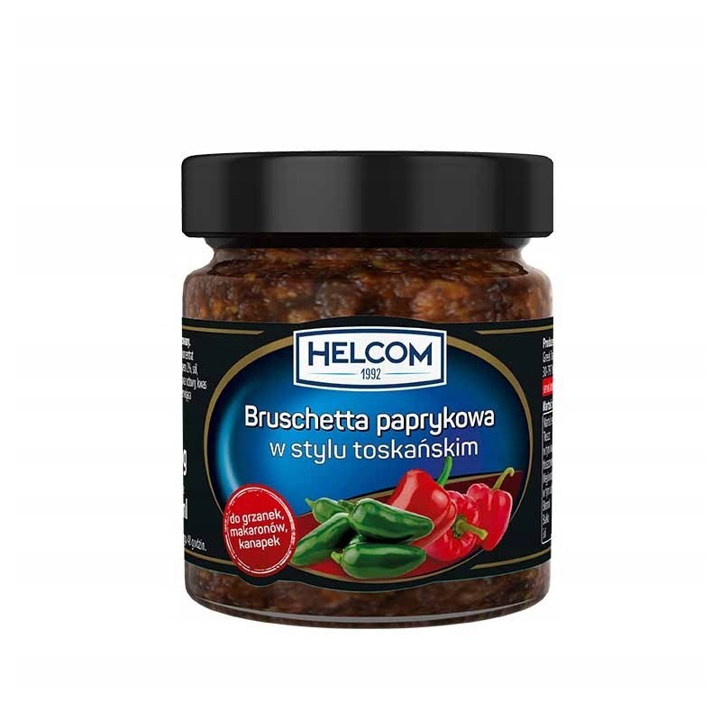 Helcom BRUSCHETTA PAPRYKOWA W STYLU TOSKAŃSKIM do makaronów
