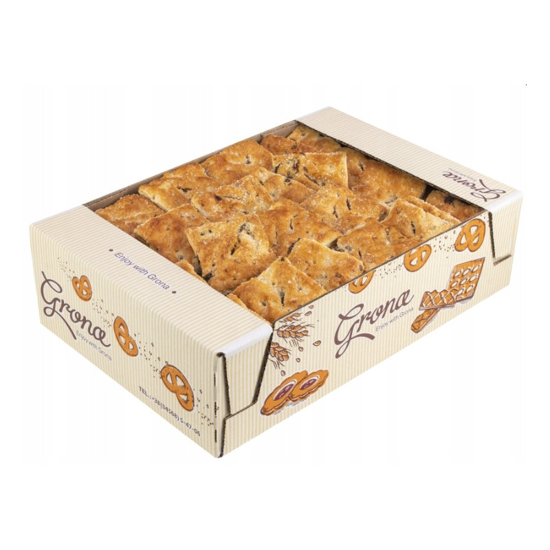 GRONA Z RODZYNKAMI CIASTKA CIASTECZKA Z CIASTA FRANCUSKIEGO 800g aż 0,8KG