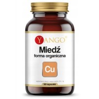 Yango MIEDŹ FORMA ORGANICZNA wprawie UKŁAD NERWOWY