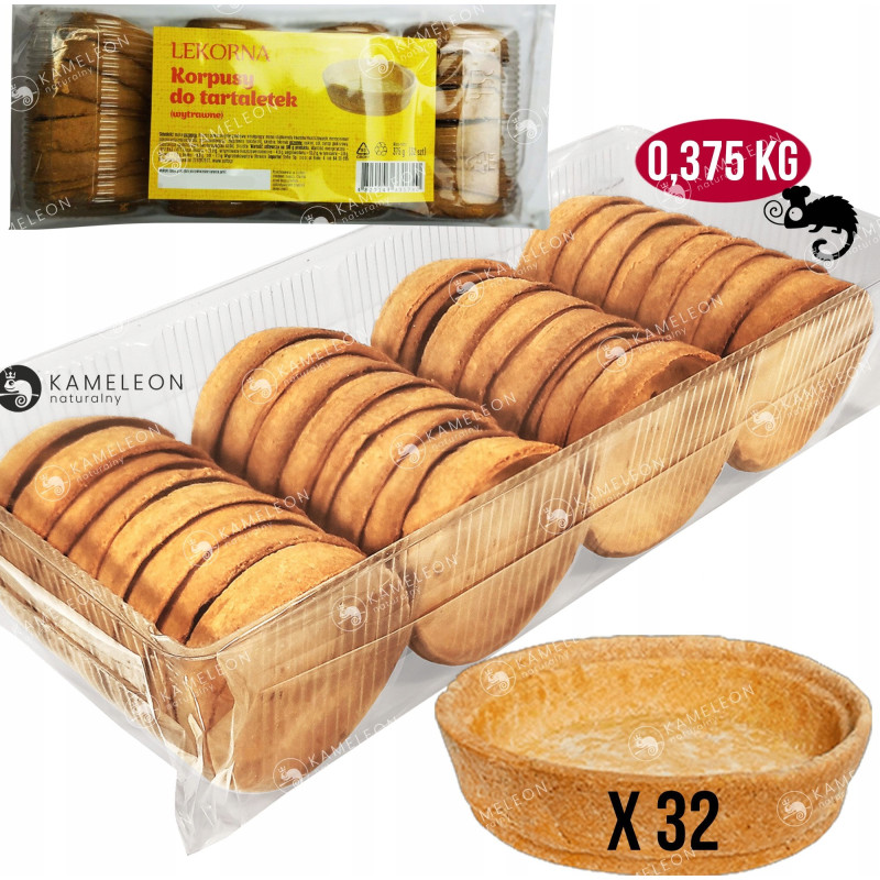 KORPUSY DO TARTALETEK BABECZEK DESERÓW WYTRAWNE 32szt x3 opak 96szt 1,12G