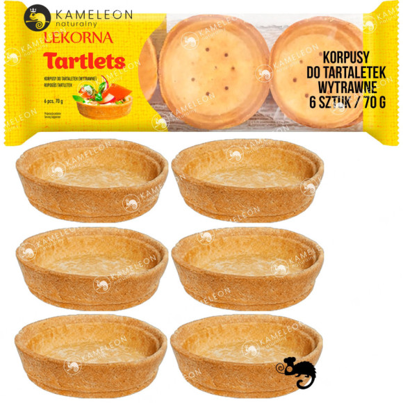 KORPUSY DO TARTALETEK Tarteletek WYTRAWNE 12 opakowań 72szt 0,84KG KORPUSY DO TARTALETEK Tarteletek WYTRAWNE 12 opakowań 72szt 0,84KG