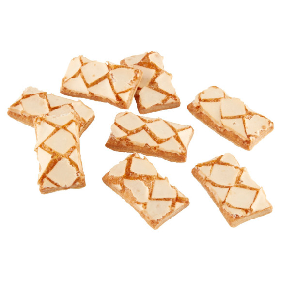 ŁAZANECZKI kruche delikatne CIASTKA Z CIASTA FRANCUSKIEGO 400g 0,4KG GRONA ŁAZANECZKI kruche delikatne CIASTKA Z CIASTA FRANCUSKIEGO 400g 0,4KG GRONA