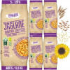 FRANK&OLI wegańskie JAGLANE CIASTECZKA SIEMIĘ SEZAM SŁONECZNIK bez glutenu 120G x5szt