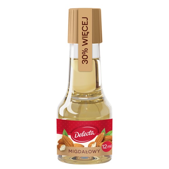 Delecta AROMAT MIGDAŁOWY DO CIASTA 12ml na 2,5KG ciasta