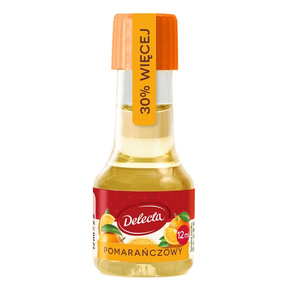 Delecta AROMAT POMARAŃCZOWY DO CIASTA 12ml na 2,5KG ciasta