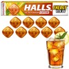 HALLS ENERGY cukierki w kofeiną i wit b6 smak ICE TEA BEZ