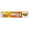 HALLS ENERGY cukierki w kofeiną i wit b6 smak ICE TEA BEZ