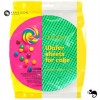 WAFLE TORTOWE RAINBOW KOLOROWE TĘCZA tęczowe 22cm 9szt 90G LECORNA