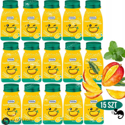 CUKIERKI DRAŻE ODŚWIEŻAJĄCE mięta MANGO bc 16g x15