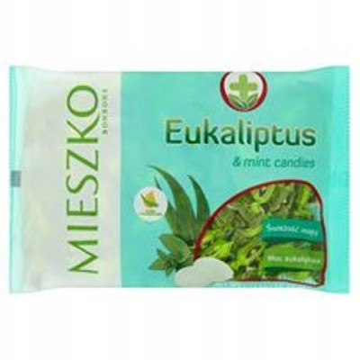 CUKIERKI EUKALIPTUSOWE - MIĘTOWE EUKALIPTUS & MIĘTA 1000g 1KG MIESZKO