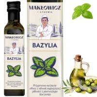 Makłowicz OLIWA Z OLIWEK BAZYLIA oliwy extra virgin 250ml
