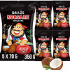 DRAŻE KORSARZE kokosowe kokos SKAWA 70g x 5szt 350g 0,35KG