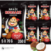 DRAŻE KORSARZE kokosowe kokos SKAWA 70g x 5szt 350g 0,35KG