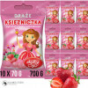 DRAŻE KSIĘŻNICZKA jogurtowe truskawkowe SKAWA 70g x10szt 700g 0,7KG