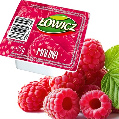 Łowicz PRZYSMAK OWOCOWY Z MALIN dżem konfitura malinowa