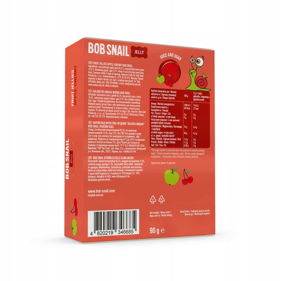 BOB SNAIL JELLY WIŚNIA 90g