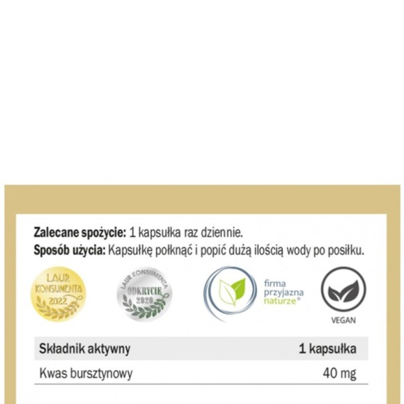 Yango KWAS BURSZTYNOWY wspracie METABOLIZM ENERGENTYCZNY 90
