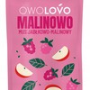 OWOLOVO MALINOWO mus owocowy JABŁKO MALINA bez dodatku