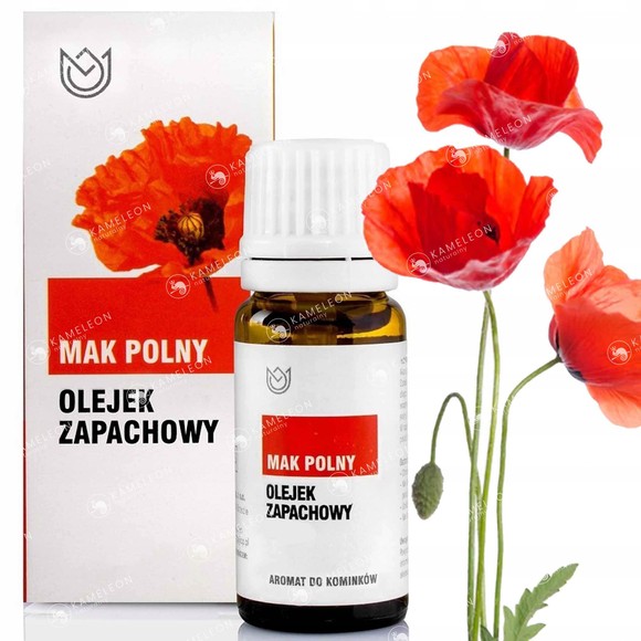 OLEJEK ZAPACHOWY eteryczny MAK POLNY piękny 10ml kwiat