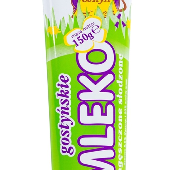 MLEKO ZAGĘSZCZONE SŁODZONE Gostyń 150G W TUBCE tubka Gostyń