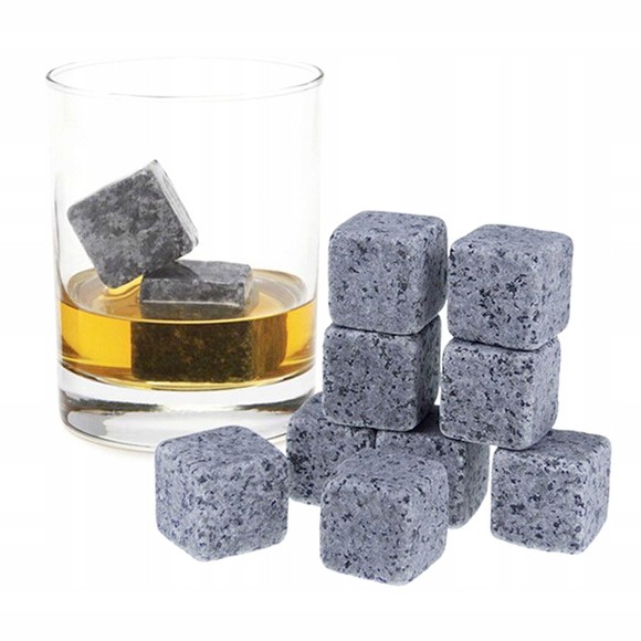 KAMIENIE LODOWE KOSTKI DO CHŁODZENIA NAPOJÓW Whisky Stones