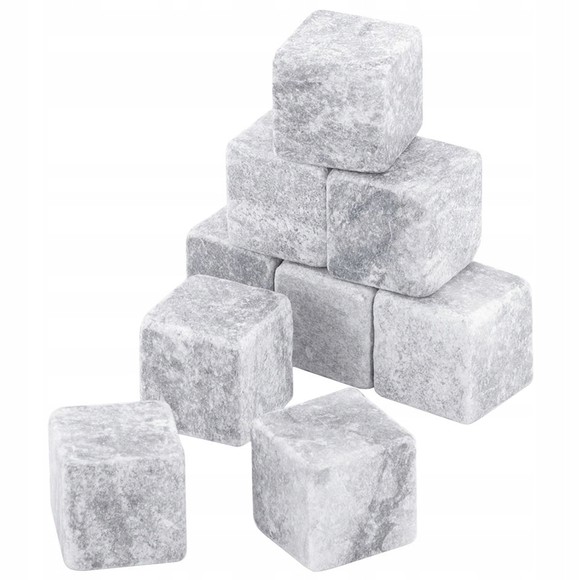 KAMIENIE LODOWE KOSTKI DO CHŁODZENIA NAPOJÓW Whisky Stones